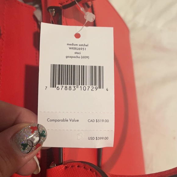🔥SALE🔥Kate Spade Medium Staci Satchel - Picture 6 of 10